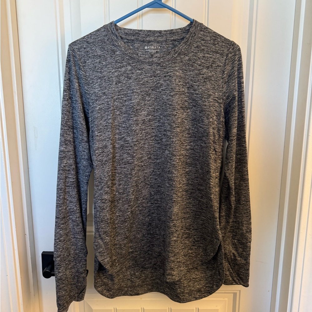Gray Long Sleeve Shirt